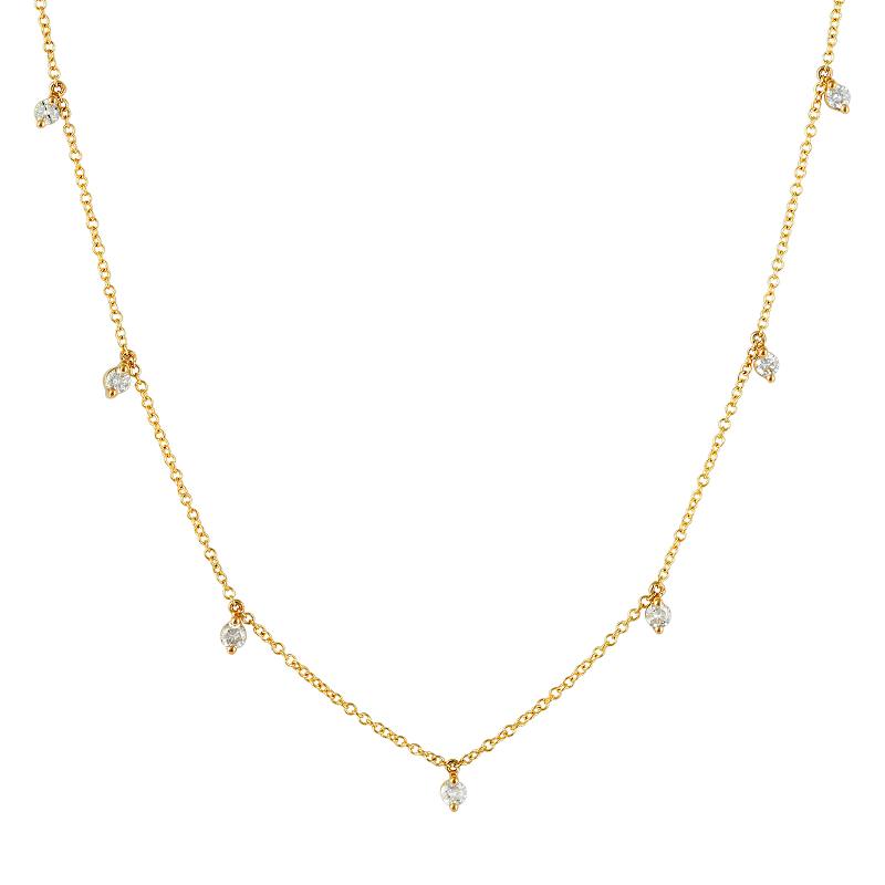 Diamond Dangle Necklace