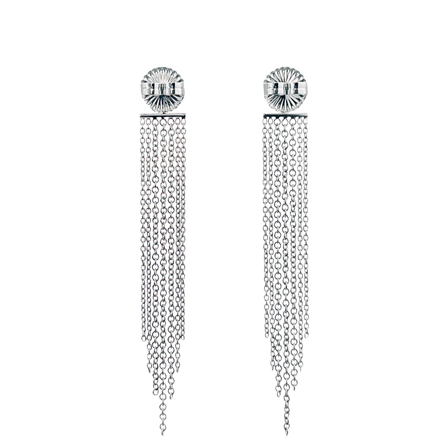 Long Fringe Earring Backs