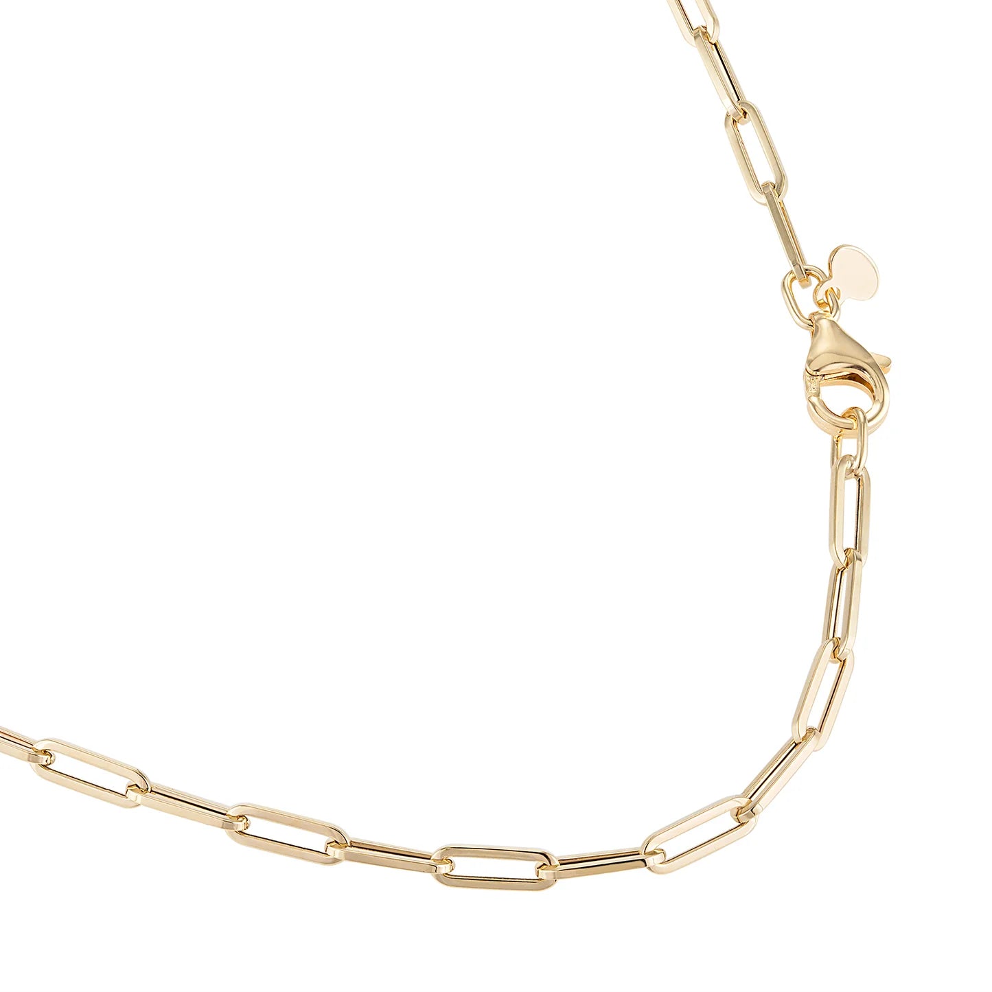 Hollow Paperclip Chain