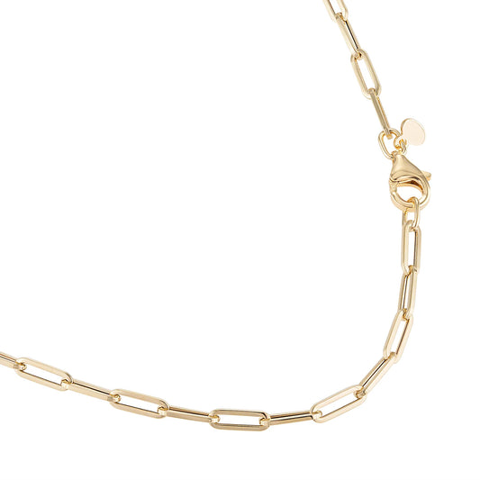 Hollow Paperclip Chain