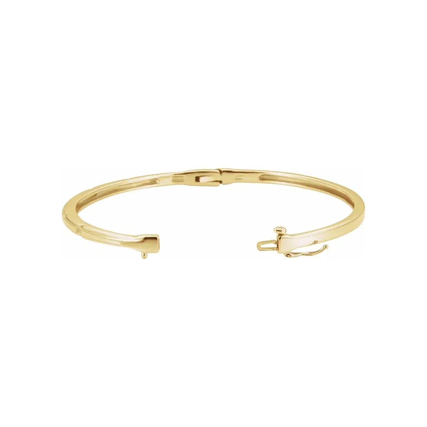 Lab-Grown Diamond Accent Bangle