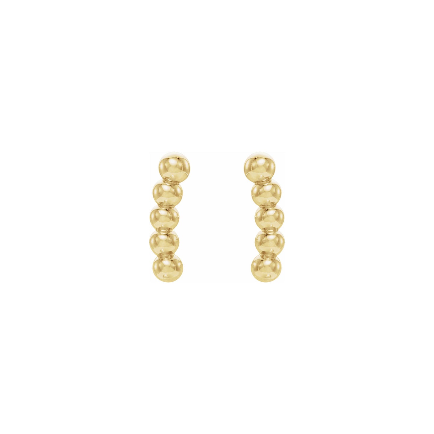 Curved Dot Studs