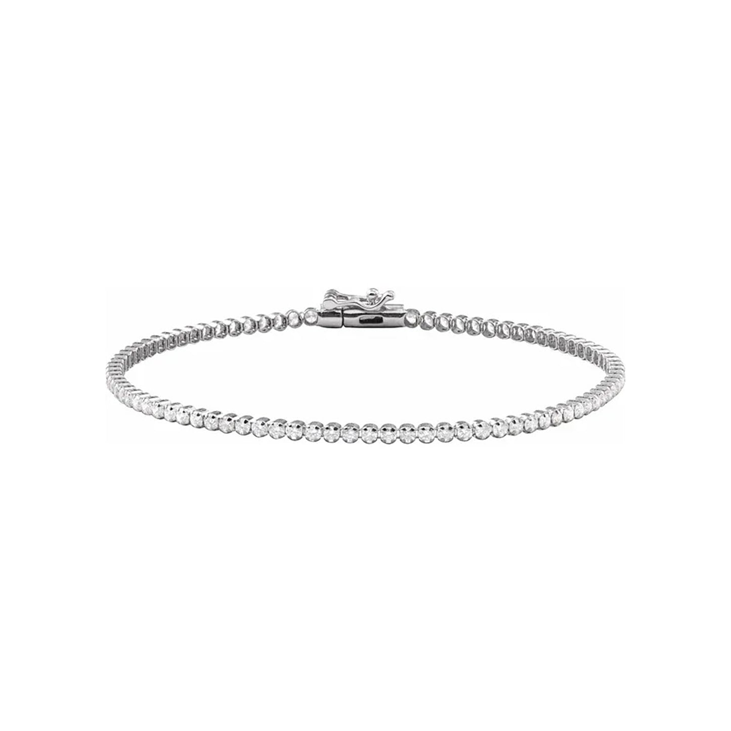 Lightweight Lab-Grown Diamond Bracelet
