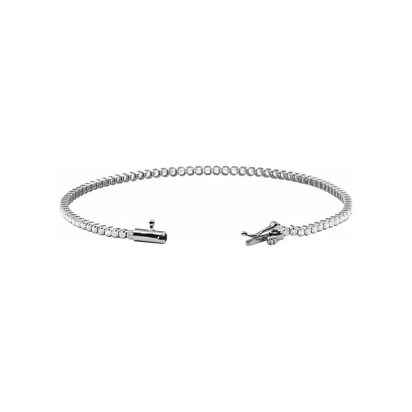 Lightweight Lab-Grown Diamond Bracelet