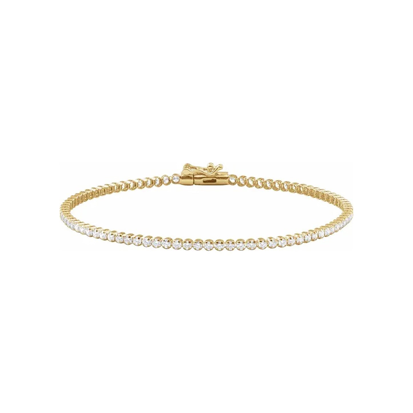 Lightweight Lab-Grown Diamond Bracelet