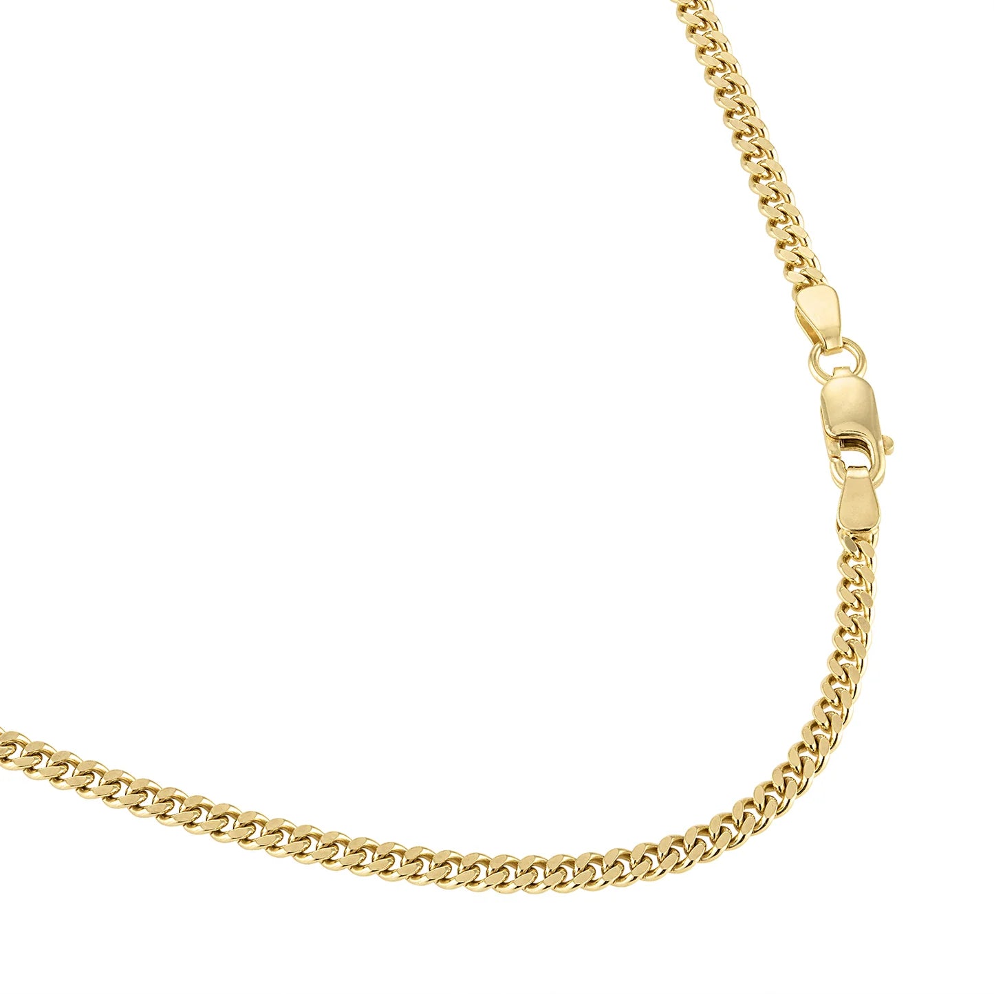 Solid Cuban Link Chain