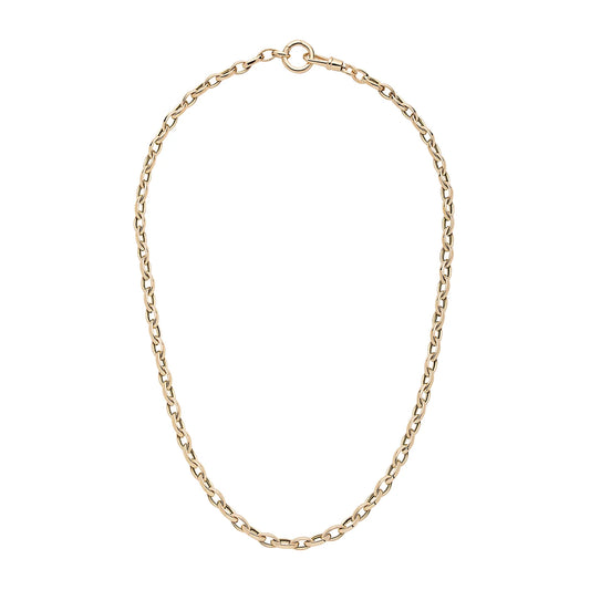 Double Clasp Marquis Link Chain