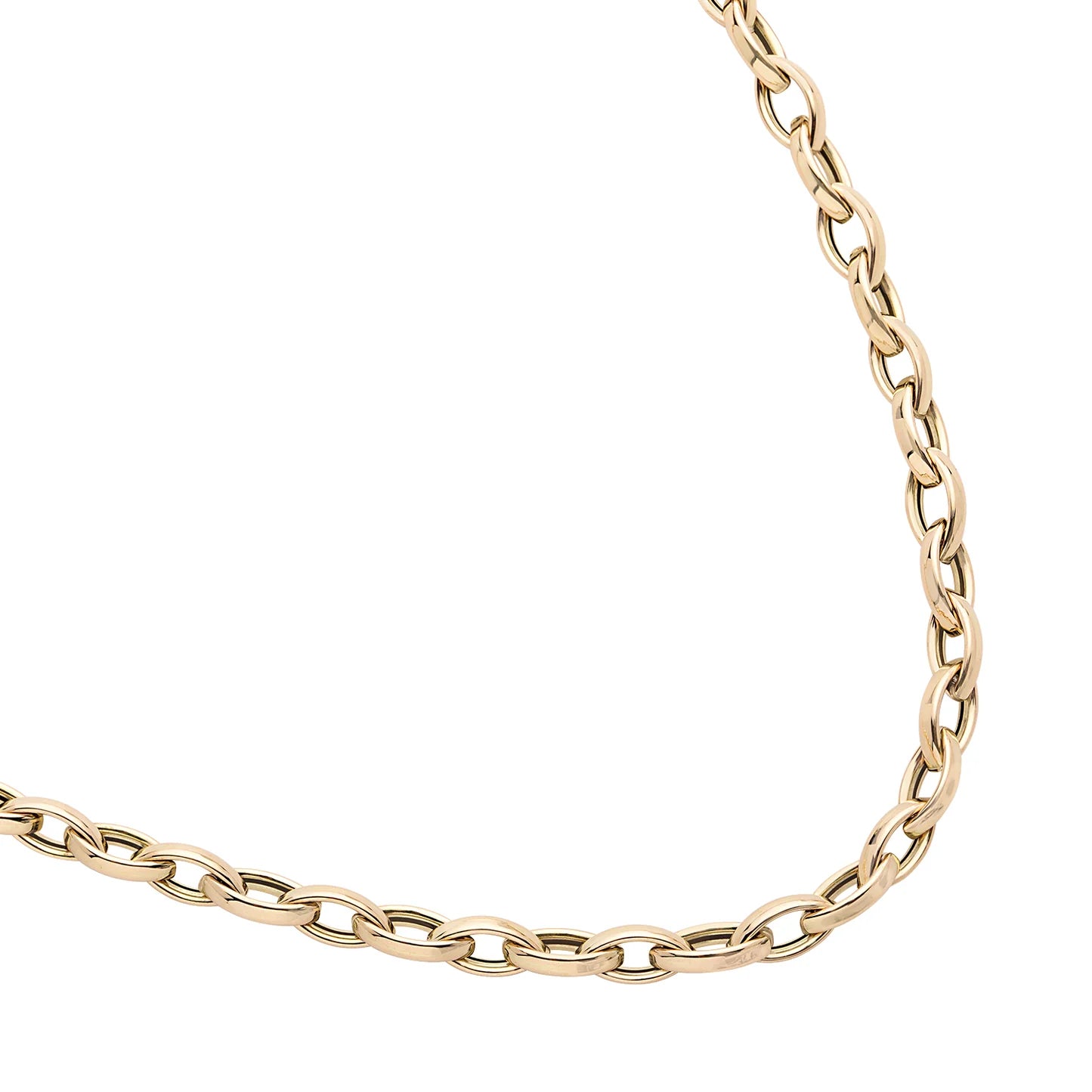 Double Clasp Marquis Link Chain