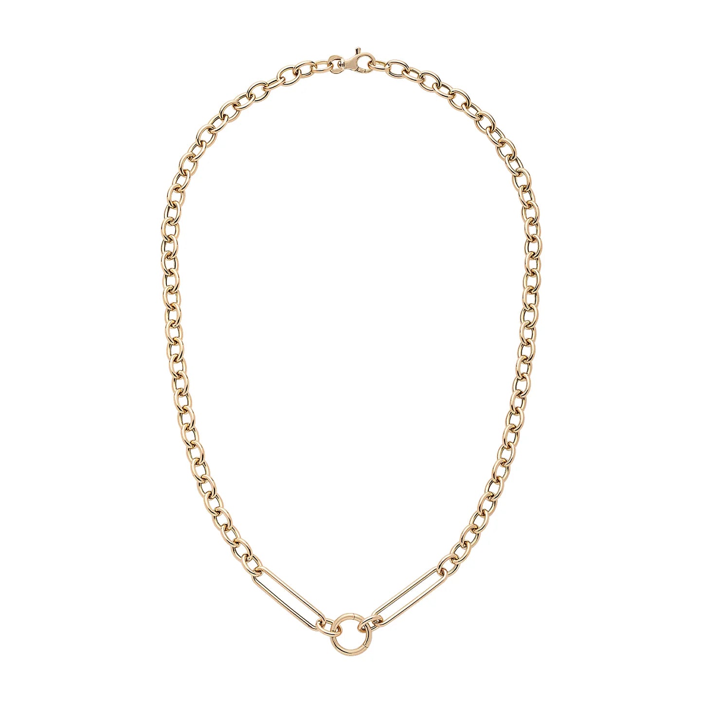 Charmed Mixed Link Chain