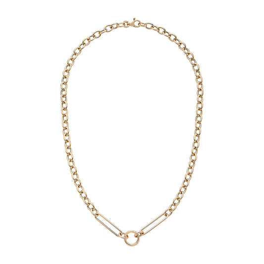 Charmed Mixed Link Chain