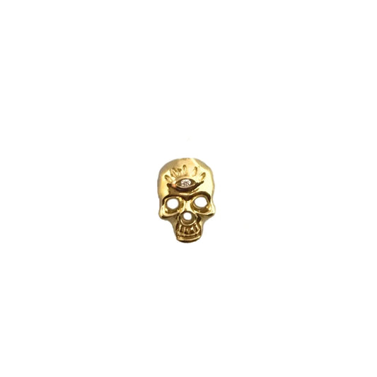 Third Eye Skull Stud (Single)