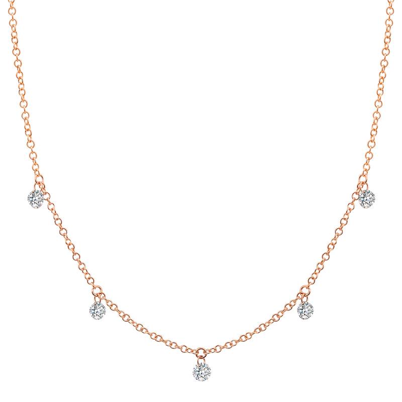 Diamond 2024 dangle necklace