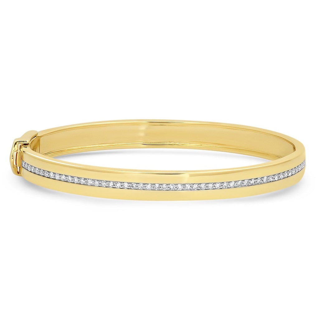 Diamond Row Bangle